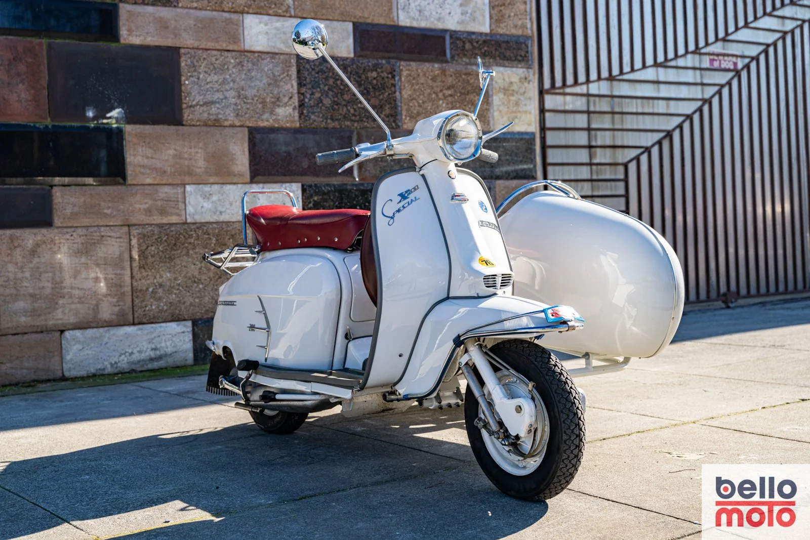 1966 LAMBRETTA SX200 SIDECAR #L90 — Bello Moto SF